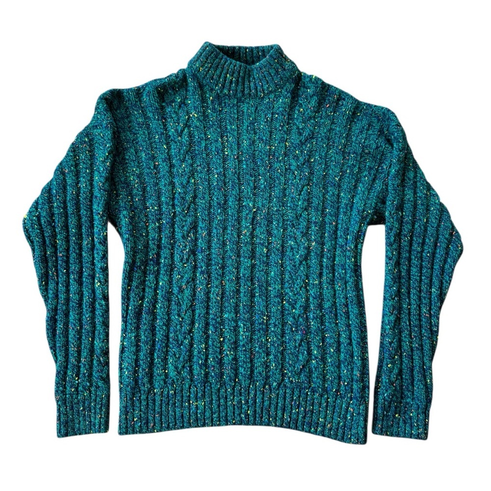 Vintage Cattivo Men’s Chunky Knit Wool Sweater Size XL 85% Wool EUC